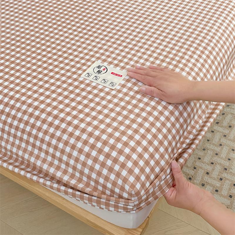 Однослойная простыня на подкладке из стираного хлопка и льна типа A Защитная простыня для матраса Simmons(Не включать наволочки)