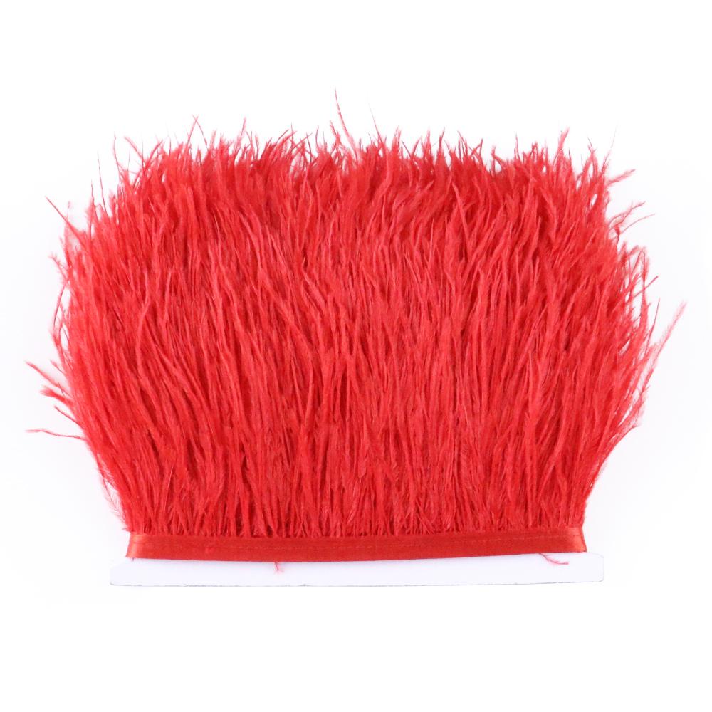 Перо1Метр Натуральная Страусиная Перовая Отделка 8-10см Свадебное Вечернее Платье DIY Швейные Аксессуары Обработка Ювелирных Изделий Лента Plumas Поделки