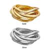 Золотистый гибкий браслет из сплава, многослойный браслет, новый сгибаемый браслет, ювелирные аксессуары