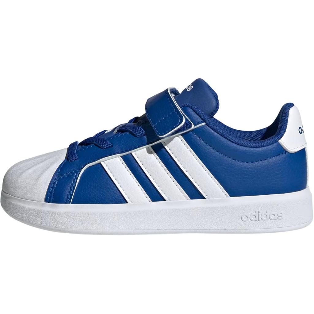 Adidas Street Talk Low top Kids' Skateboarding Shoes Blue Children Aged 3 7 Years Old JQ8594