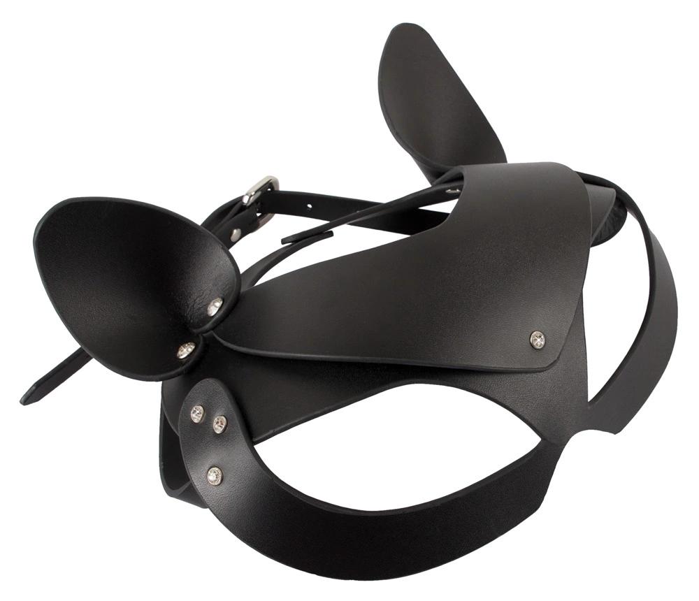 Bad Kitty - Cat Mask with Ears and Small Studs