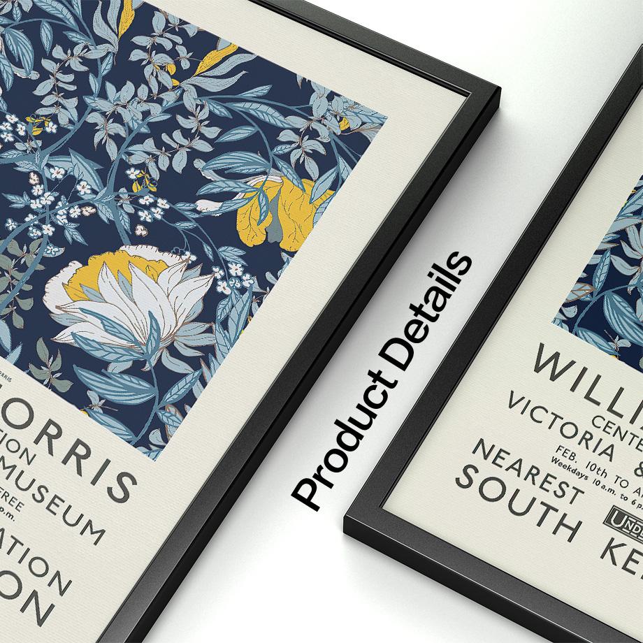 Уильям Моррис цветок абстрактная выставка плакаты на скандинавскую тему и принты настенная живопись на холсте картины для украшения гостиной