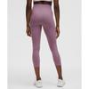 Lululemon Wunder Train High Rise Crop 21  Lavender Lux