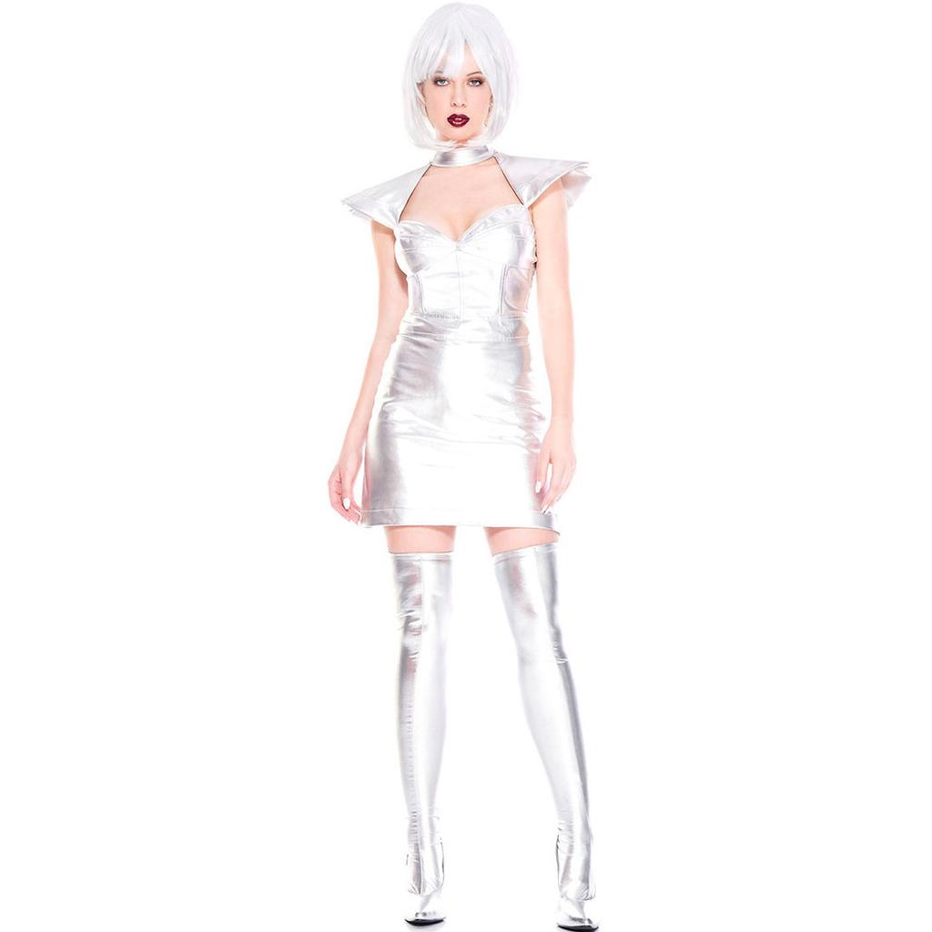 M-XL Хэллоуин костюм воина из космоса косплей костюм воина-женщины Звездных войн, сценический костюм