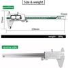 150mm LCD Digital Electronic Vernier Caliper Gauge Stainless Steel Micrometer