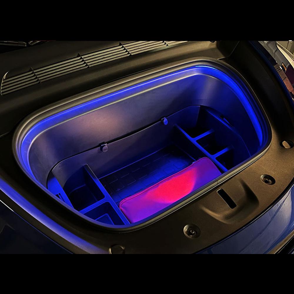 Декоративная лампа для салона 12 В, модифицированное освещение, светодиодная лента для багажника Tesla Model 3 YSX