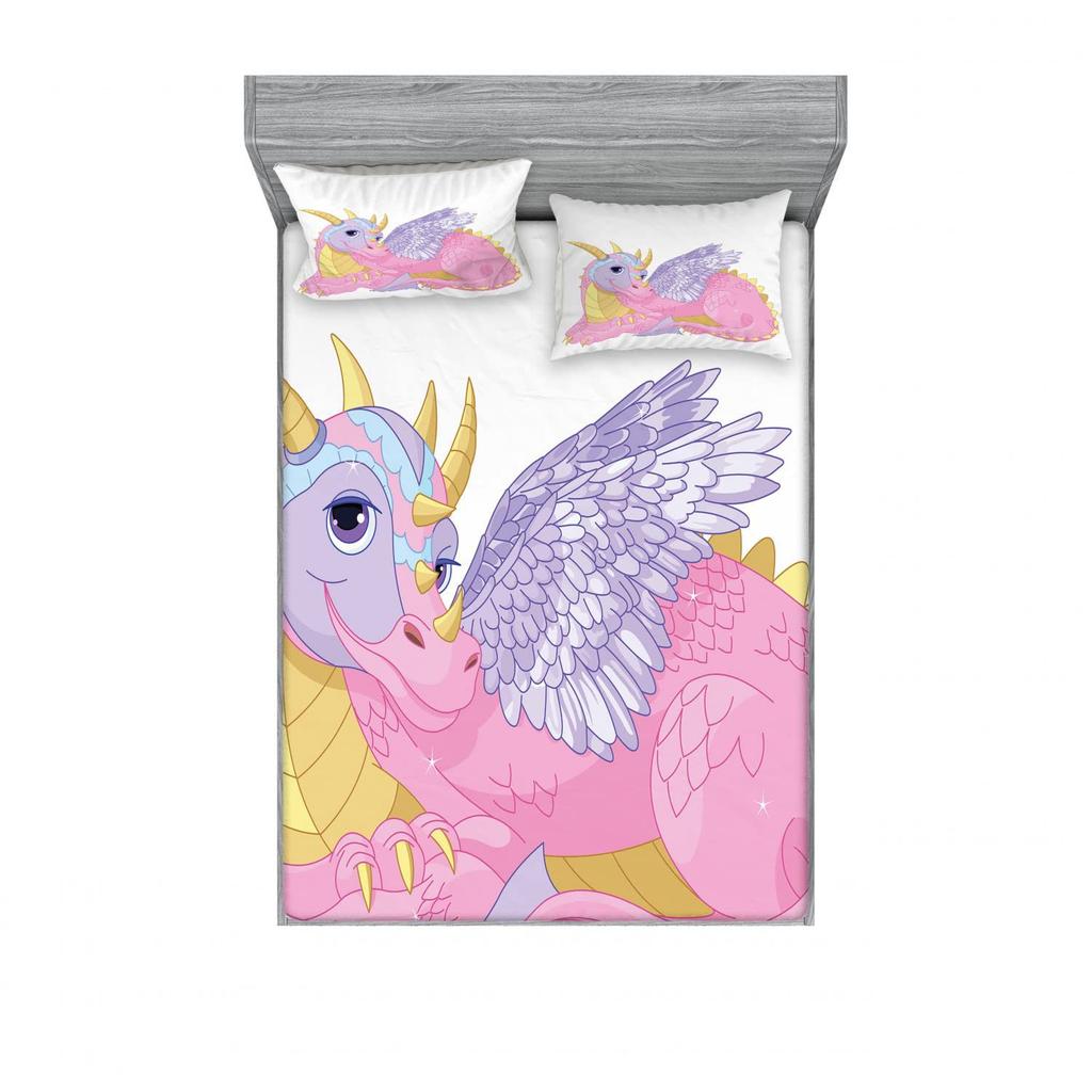 Кексы Кондитерский узор Лист с рисунком Комплект постельного белья из трех предметов Цифровая печать Взрослые Дети