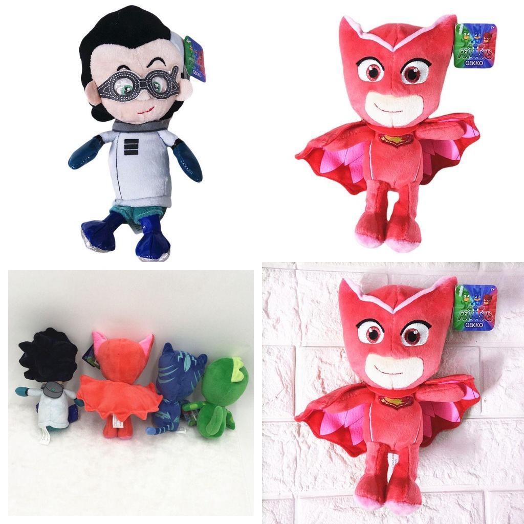 Очаровательная плюшевая кукла Pj Masks с Кэтбоем, Гекко, Лунной девочкой, Совой и Ромео для детей
