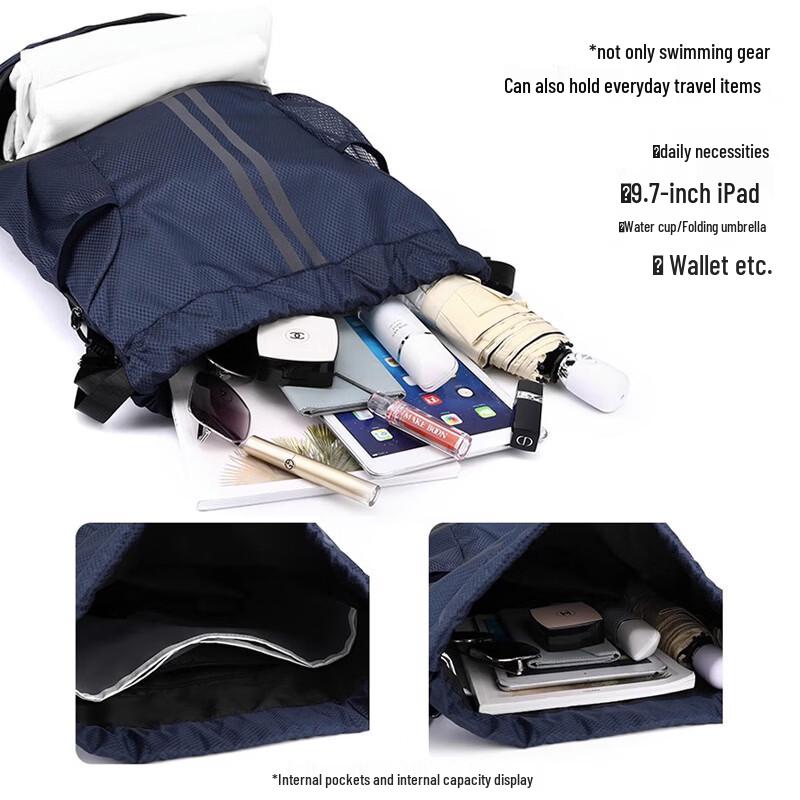 Туристический спортивный рюкзак Victoria с разделением на сухое/влажное