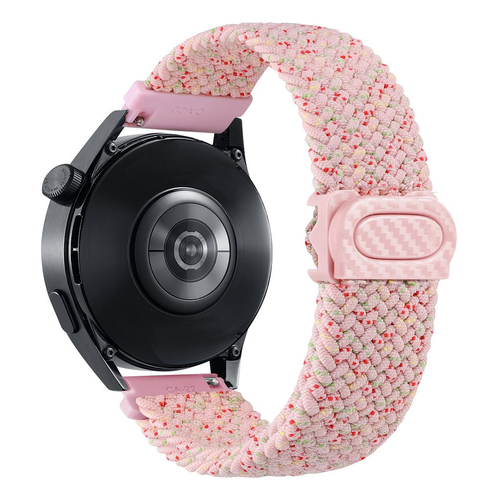 Ремешок для Samsung Galaxy Watch 7 6 4 classic/5 pro/active 2/s3/46 плетеный браслет solo loop для Huawei watch GT2 3 4 20 мм/22 мм