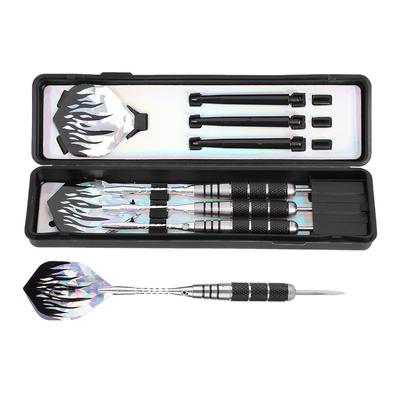 3 шт. 153 мм профессиональный наконечник из нержавеющей стали для метания дротиков с 6 оперениями