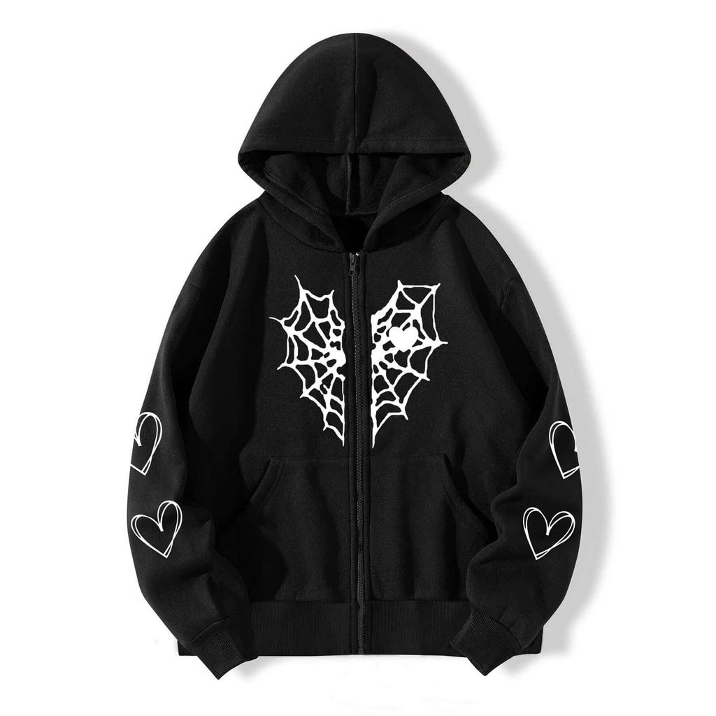 Men‘s Zipper Pullover Long Sleeve Hooded Sweatshirt Tops Blouse