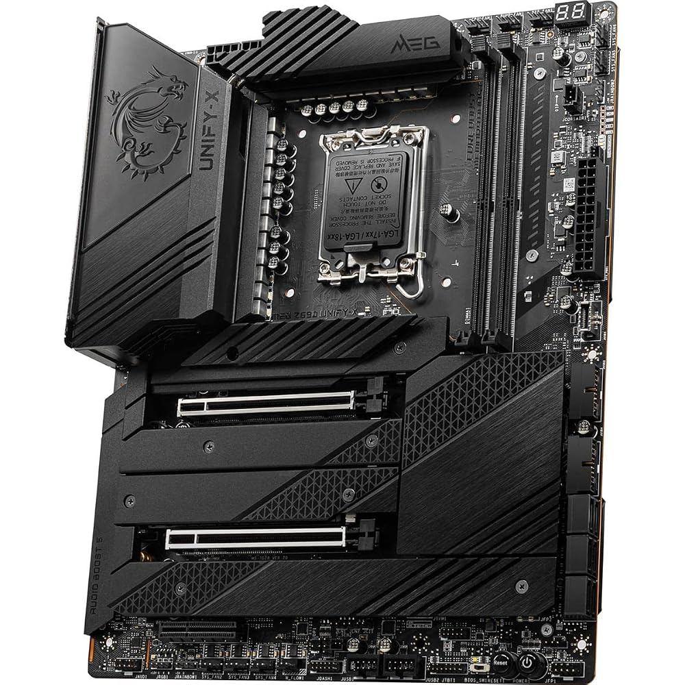 MSI MEG Z690 ACE Gaming Motherboard (E-ATX, 12th Generation Intel Core, LGA 1700 Socket, DDR5, Thunderbolt 4, PCIe 5, Dual 2.5G LAN, M.2 Slot, Wi-Fi 6
