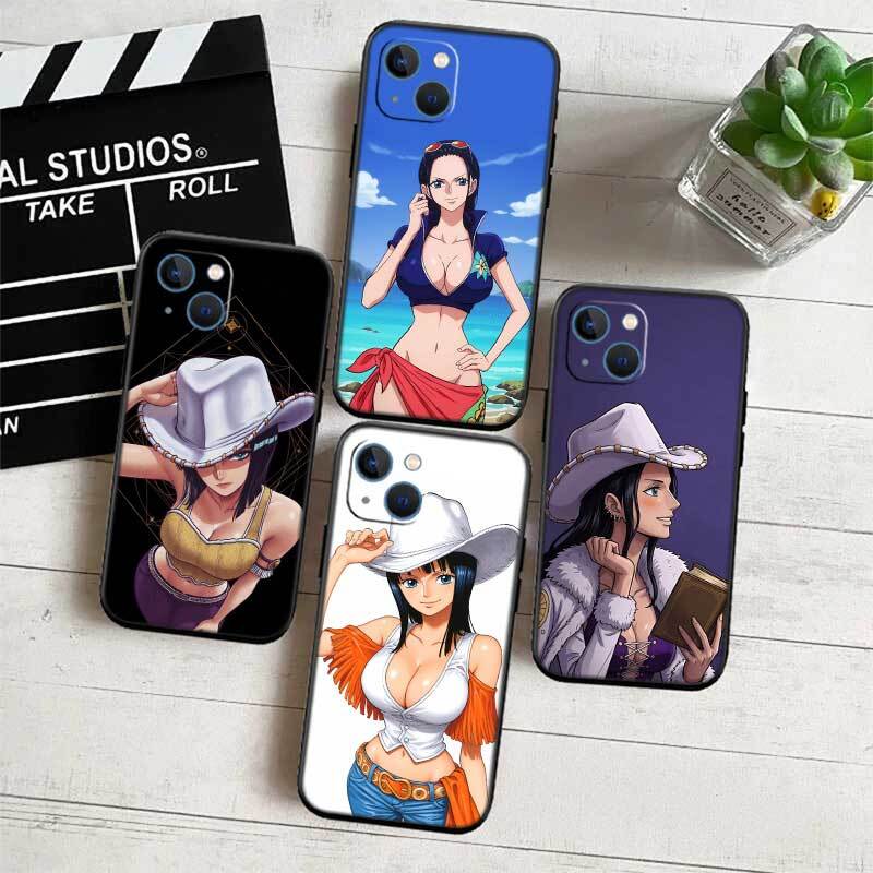 One Piece Nico Robin Phone Case for Samsung S20 S21 S21S S22 S23 S24 FE Ultra Plus Lite F06 F16 M06 M16 M56 A07 A17 A36 A37 A55 A57