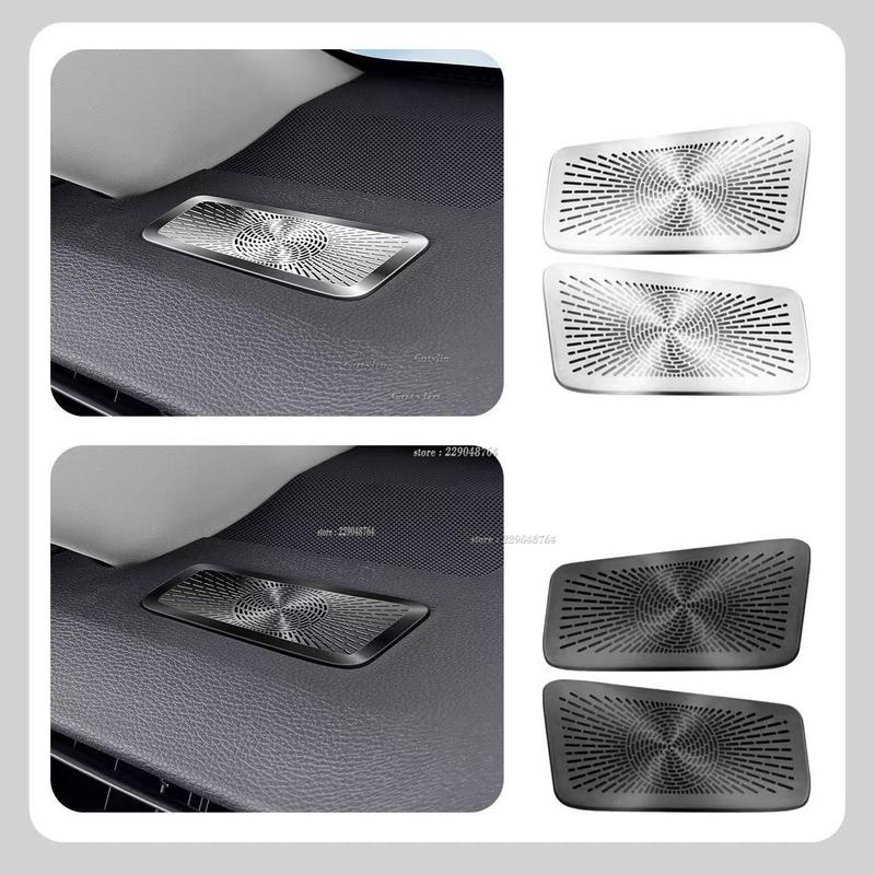 LHD RHD For Toyota RAV4 RAV 4 - 2024 Stainlee Steel Air Condition Vent dustproof Protector Outlet Cover Trim