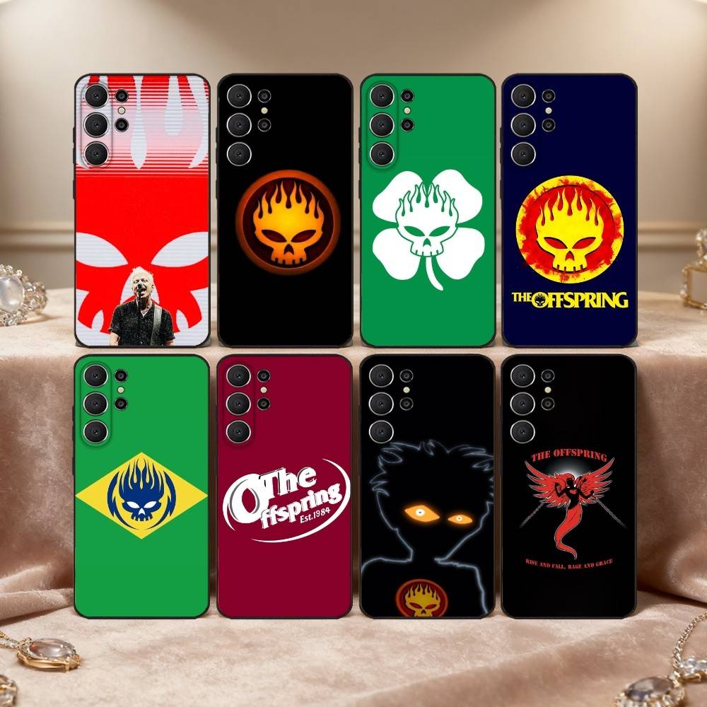 COOL T-The O-Offspring SUPERCHARGED Phone Case For Samsung S26,S25,24,23,22,30,21,10,9,Ultra,Plus,Lite,FE Soft Black Case
