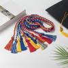 170CM Graduation Honor Cord Double Fringe Tassels Long Rope for Academic Ceremony Student Outfit Party Accessory