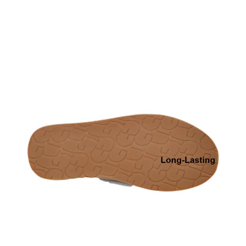 UGG Модные удобные простые тапочки с открытым носком женские тапочки Volcanic-Rock 1167990-PMC