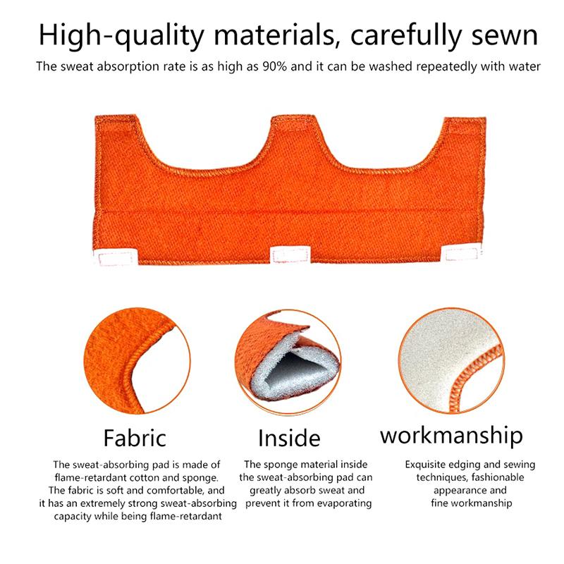 1 шт. Потовпитывающая лента для шлема Потовпитывающие ленты Каска Сварочная потовпитывающая лента Подушка Потовпитывающая лента Шлем Летняя повязка на голову