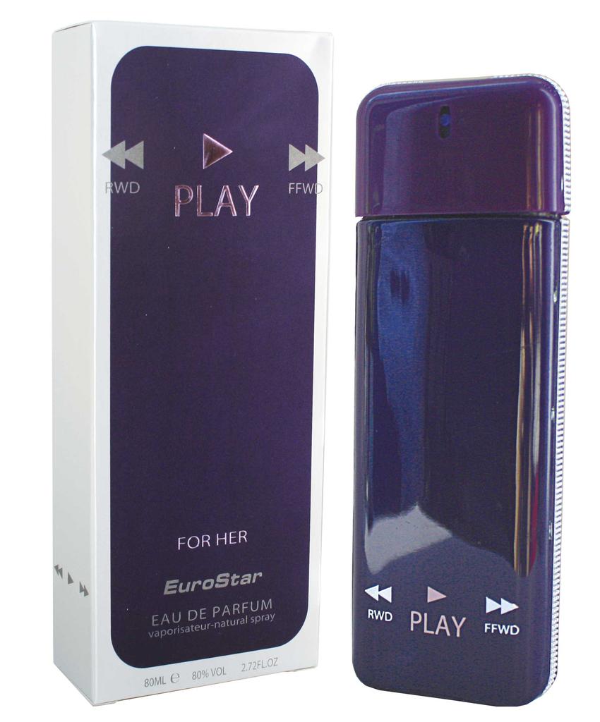 Perfume for Women Euro Star PLAY VIOLET EDP 80 Ml.