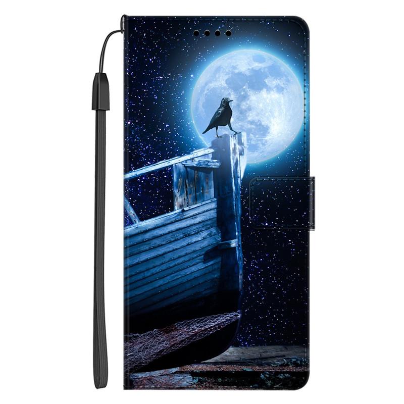 Красивый чехол-книжка для Huawei Honor X6B / X7B / X8B Обложка Кошелек-раскладушка Сумки для Honor X8B Чехол Кожаный Мультяшный С карманами для карт Магнитный