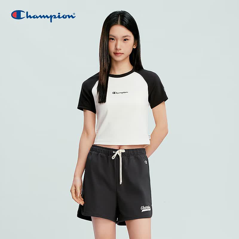 Champion Women's Slim Fit Short Sleeve Raglan T-Shirt