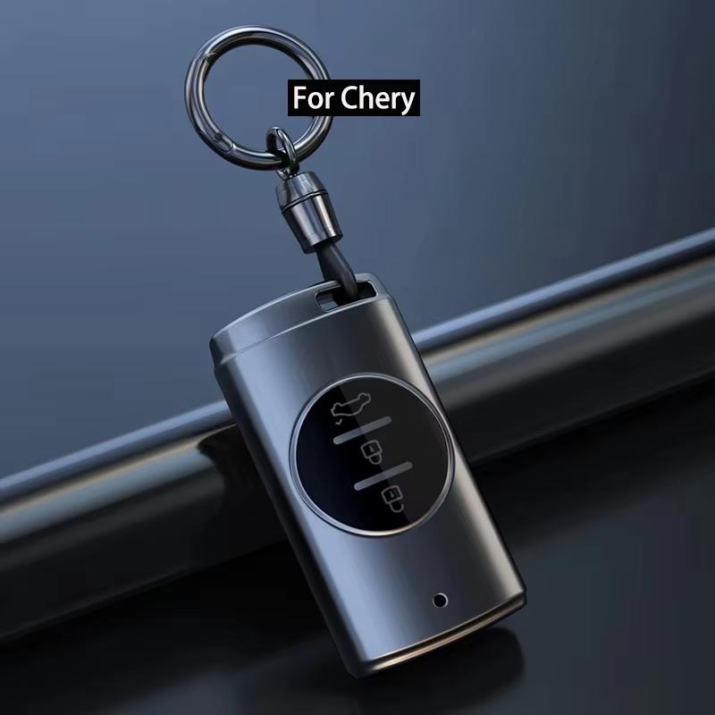 Новый титаново-серый для Chery Tiggo 7 Pro Tiggo 8 Pro Arrizo 5 Eq7 5X 3X Gx Удаленный чехол-брелок для смарт-ключа автомобиля Аксессуары