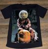 Trick R Treat - Хэллоуинский Хоррор Фильм Промо Графическая Футболка Мужская M Черный Цвет