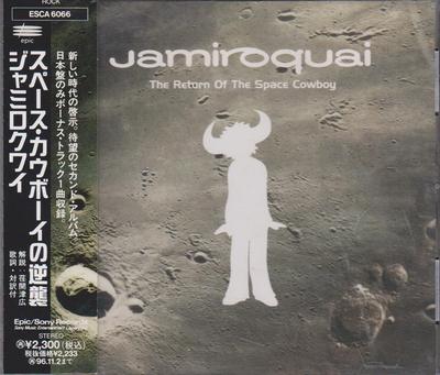 CD JAMIROQUAI Return Of The Space Cowboy ESCA6066 Epic 1994 Япония Танцевальная Электроника Б/у
