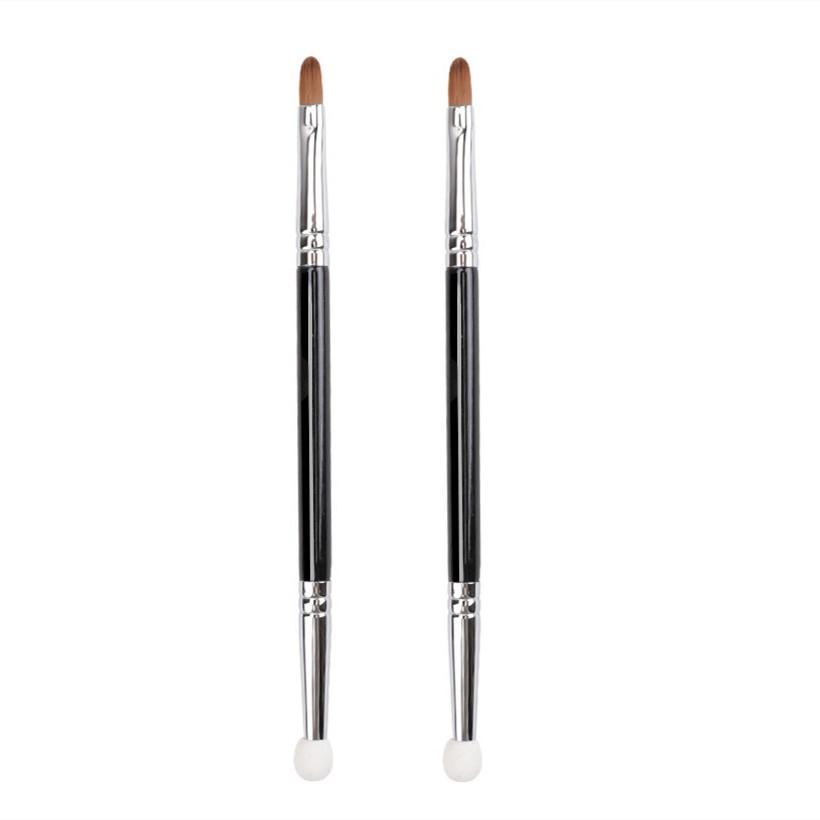 2 шт./компл. кисть для контура бровей, кисть для подводки для глаз, портативная мягкая подводка для бровей, кисть для макияжа для женщин, косметические инструменты для красоты