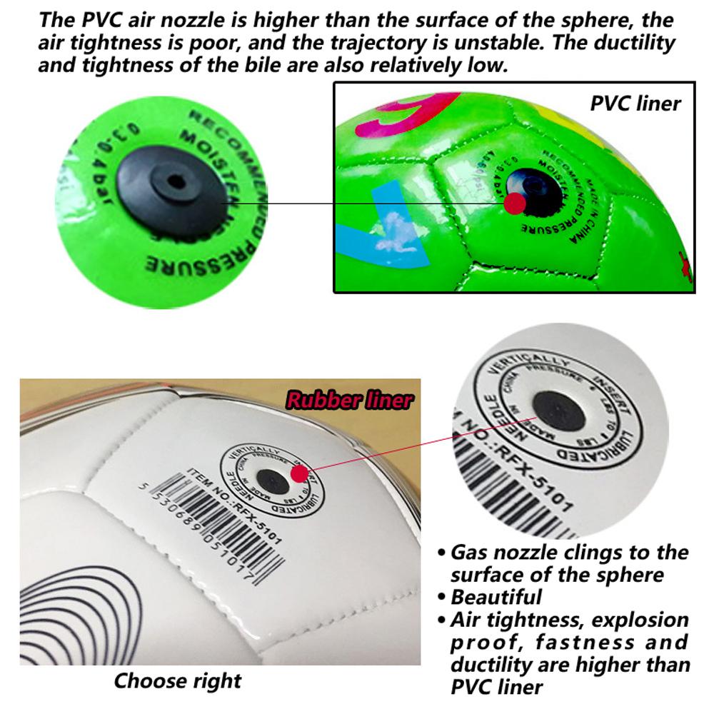 Футбольный мяч для детей, футбольные мячи, размер 2, детский тренировочный футбольный мяч из искусственной кожи для мальчиков и девочек, футбольный мяч, уличное оборудование, 15 см