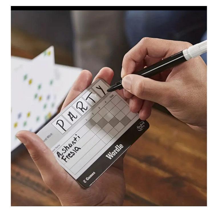 Английская версия Карточки Wordle The Party Настольные игрыИгры для вечеринокНастольные игры Scrabble