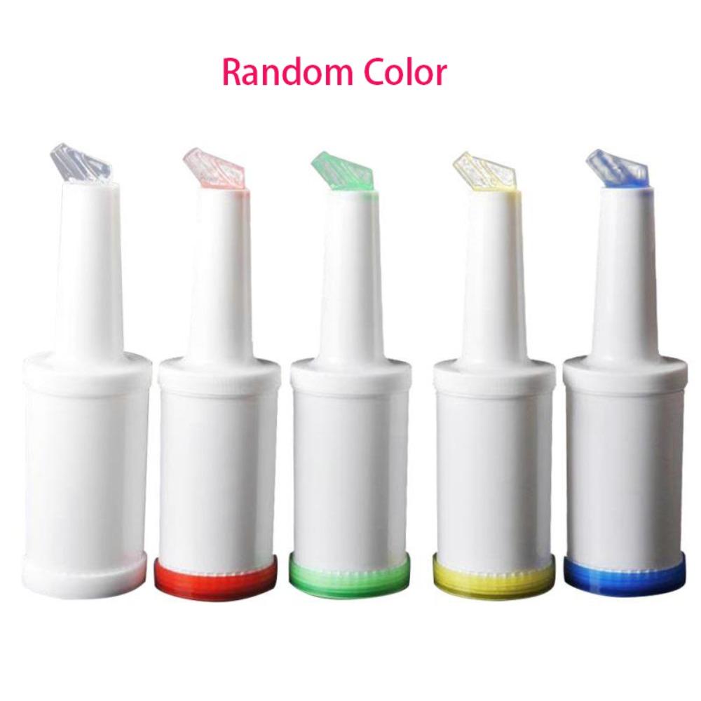 1L with Lid Summer Juice Bottle Plastic Cool Water Bottle Creative Juice Dispensers Containers