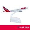 16 см Литой сплав 737 747 757 777 787 Модель самолета Игрушечный самолет Коллекционная серия подарков для коллекционного показа
