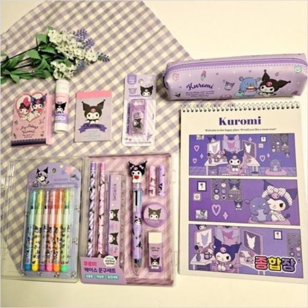 Подарочный набор канцелярских товаров CG Mall Sanrio Kuromi