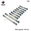 Wltoys 12428/12423 1/12 RC Car Upgrade Parts Swing Arm Differential Gear Shaft Steering Cup Metal Aluminum Original Component