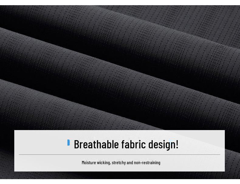 Men's Plus Size Summer Sports Ice Silk T-Shirt – Casual Short-Sleeve Top