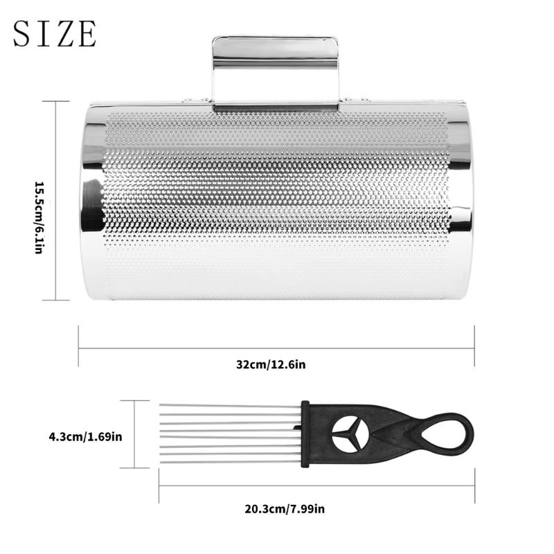 Metal Guiro Shaker Metal Guiro Instruments with Scraper Latin Percussion Instrument for Performances and Music Training