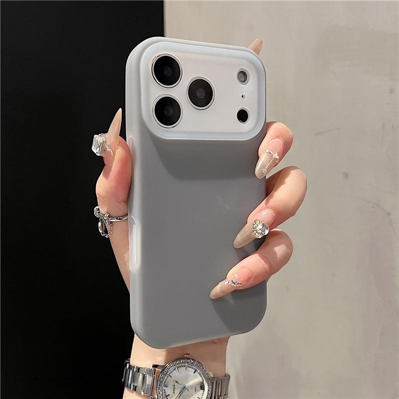 Подходит для IPhone 17, Желеобразный Жидкий Силикон, Защитный Чехол с Полным Покрытием, Ощущение Кожи, для Apple 16 Pro Max