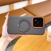 Подходит для Xiaomi 11max, магнитный держатель, чехол для мобильного телефона, контрастное оранжевое кольцо вокруг объектива, полностью защитный от падения Xiaomi 11Pro