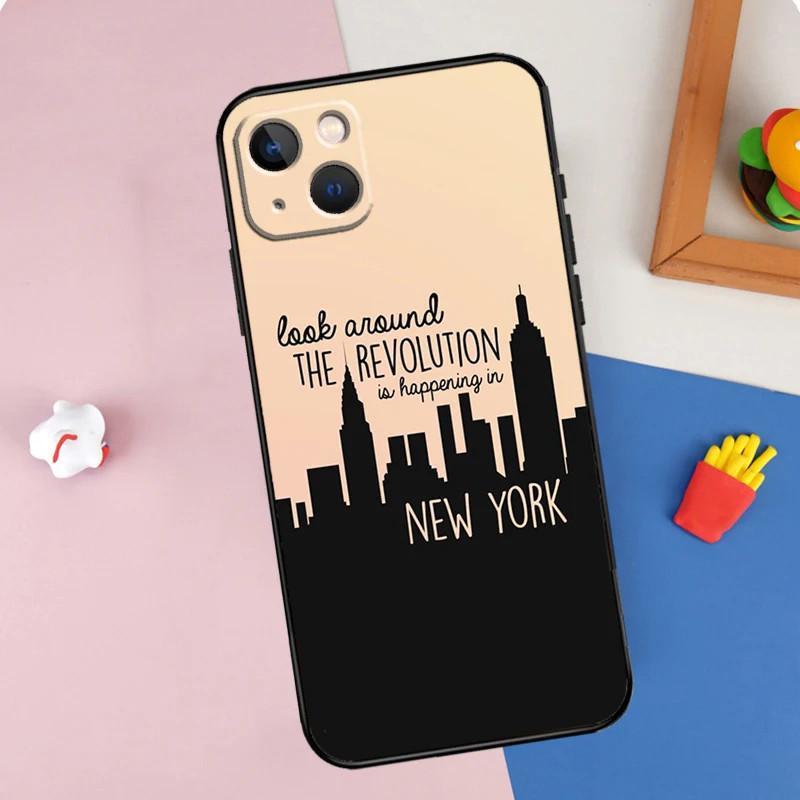 Чехол для мобильного телефона Apple IPhone15 Чехол для мобильного телефона New York City, окрашенный, устойчивый к падениям Чехол для мобильного телефона Huawei Antidrop