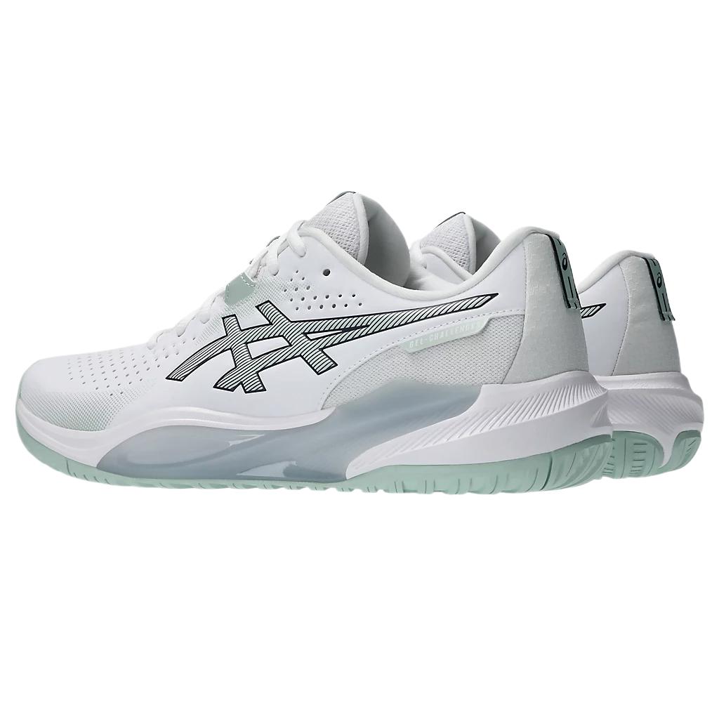 Asics GEL CHALLENGER 15 Износостойкие Дышащие Низкие Теннисные Кроссовки Мужские Белые Кроссовки 1041A510-100