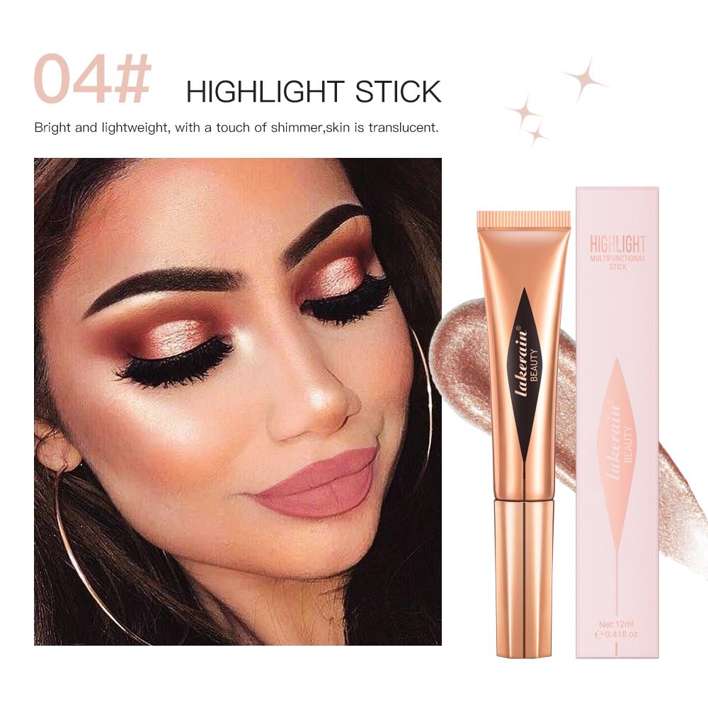 Новый Кремовый Бронзер Контур Румяна Beauty Wand Хайлайтер Румяна с Подушечкой Жидкий Бронзер для Лица Палочка-Аппликатор Макияж