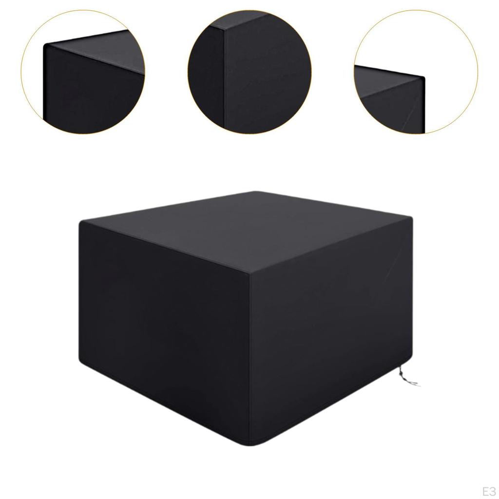 Fire Pit Cover Bowl 210D Oxford Cloth Outdoor Fireplace Heavy Duty Protection