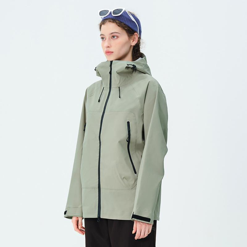 Легкая однослойная куртка с капюшоном мужская для активного отдыха, сверхпрочная, непромокаемая, теплая, ветрозащитная, женский альпинистский костюм