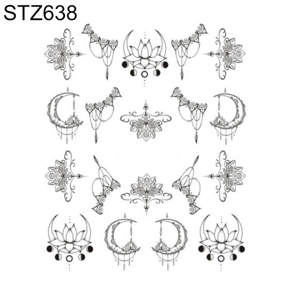 Наклейки аппликация для маникюра и дизайна ногтей