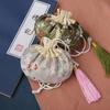 Decoration Flower Pattern Chinese Style Storage Bag Women Jewelry Bag Purse Pouch Empty Sachet