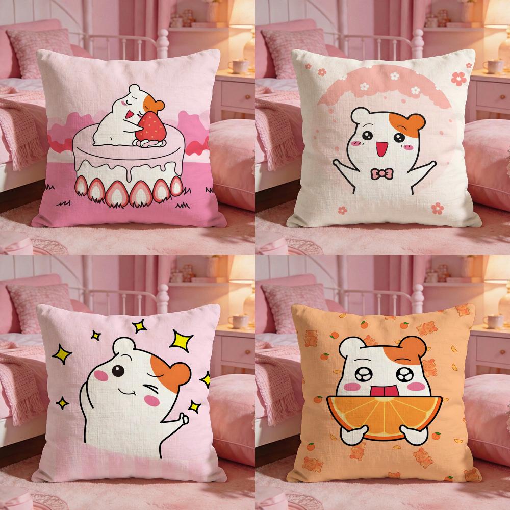 Oruchuban Ebichu Cushion Cover Premium Comfort Reversible Pillow Cove Two In One Design For Any Room Car Interior