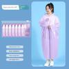 Disposable Raincoat Adult and Children Card Thickened Full Body Rainproof Transparent Portable Travel Outdoor Hiking Waterproof