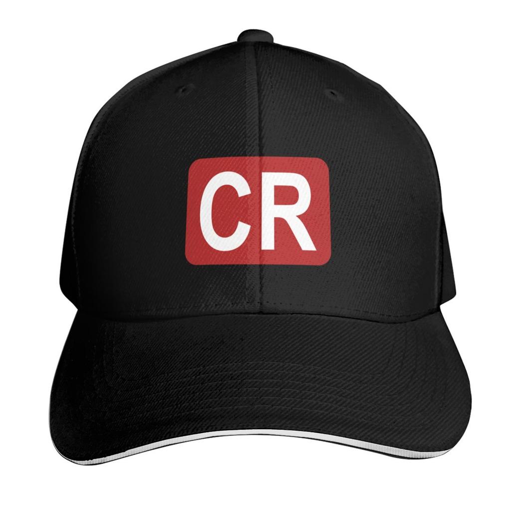 CR Initials Baseball Cap derby hat Sports Cap Big Size Hat Bobble Hat Unisexs Tennis Womens